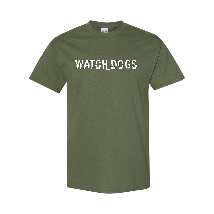 Men's Watch Dogs Video Game Cotton T-Shirt