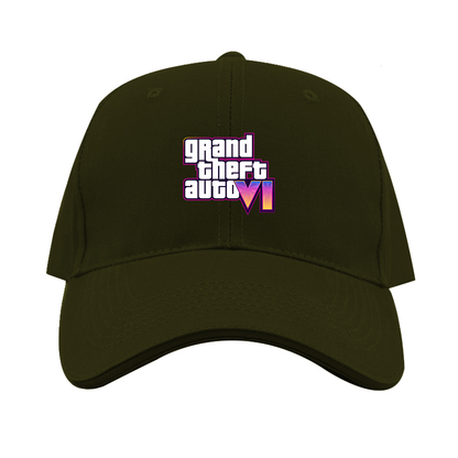 GTA 6 Grand Theft Auto VI Dad Baseball Cap Hat Game