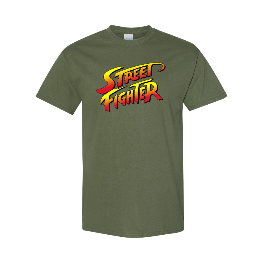 Men's Street Fighter Game Cotton T-Shirt