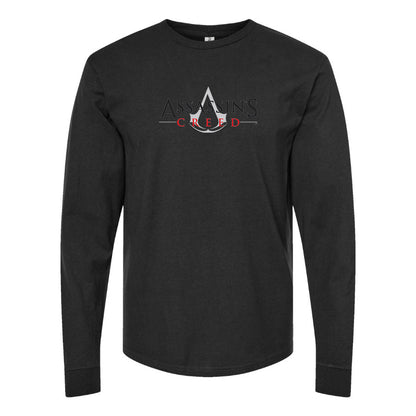 Youth Kids Assassins Creed Game Long Sleeve T-Shirt