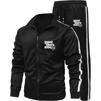 Men's GTA 5 Grand Theft Auto V Dri-Fit TrackSuit Game