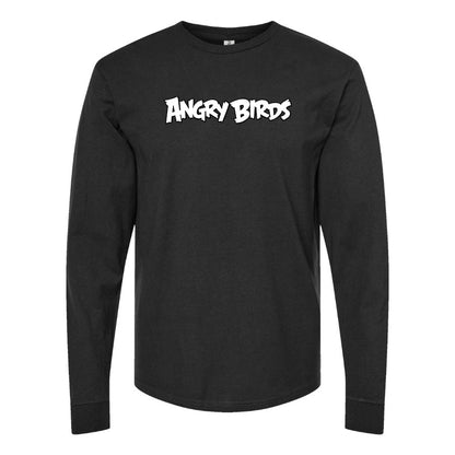 Men's Angry Birds Game Long Sleeve T-Shirt