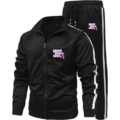 Men's GTA 6 Grand Theft Auto VI Dri-Fit TrackSuit Game