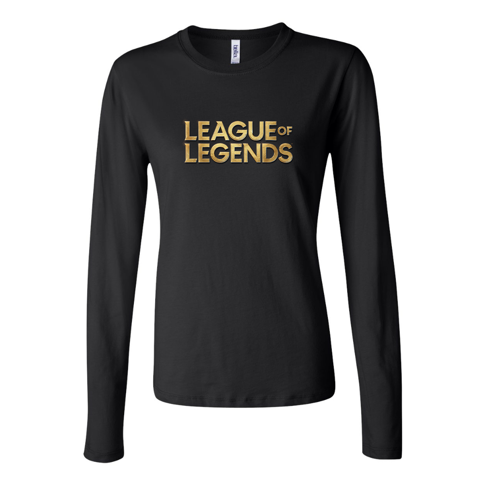 Women's League of Legends Game Long Sleeve T-Shirt