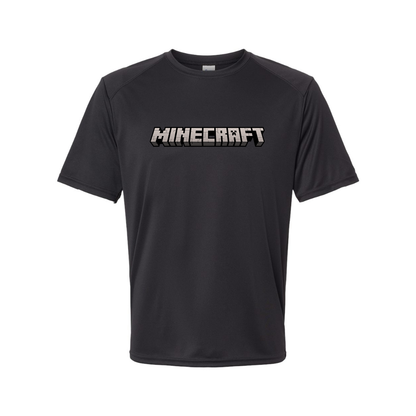 Youth Kids Minecraft Game Performance T-Shirt