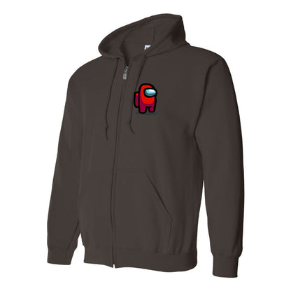 Men's Among US Game Zipper Hoodie