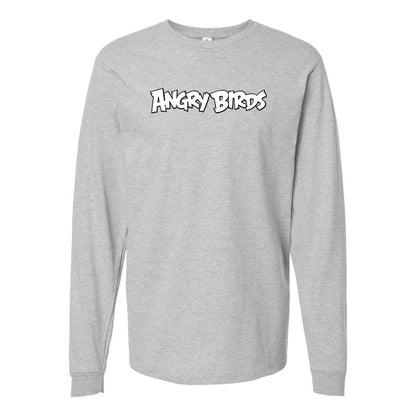 Men's Angry Birds Game Long Sleeve T-Shirt