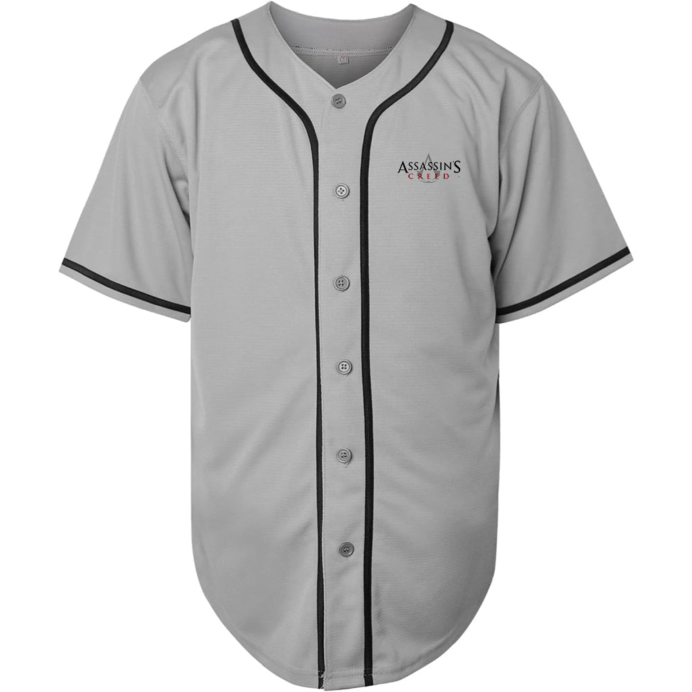 Men's Assassins Creed Game Baseball Jersey