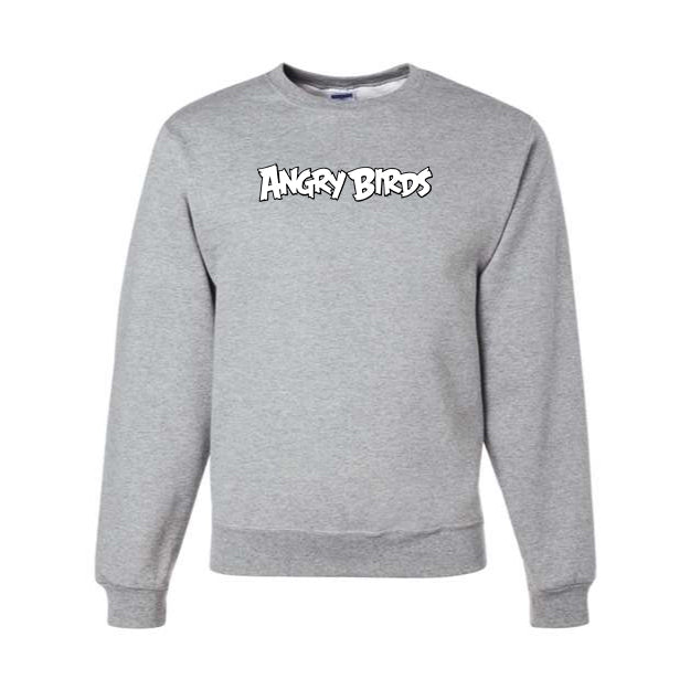 Men's Angry Birds Game Crewneck Sweatshirt