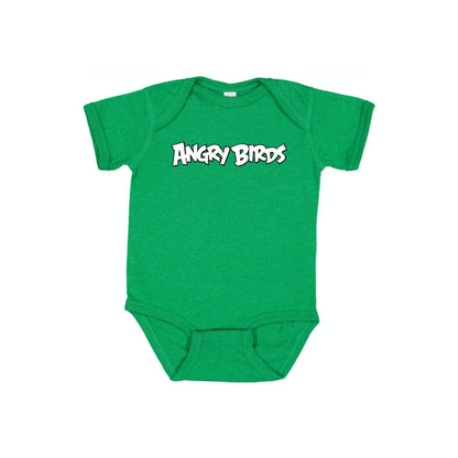 Angry Birds Game Baby Romper Onesie