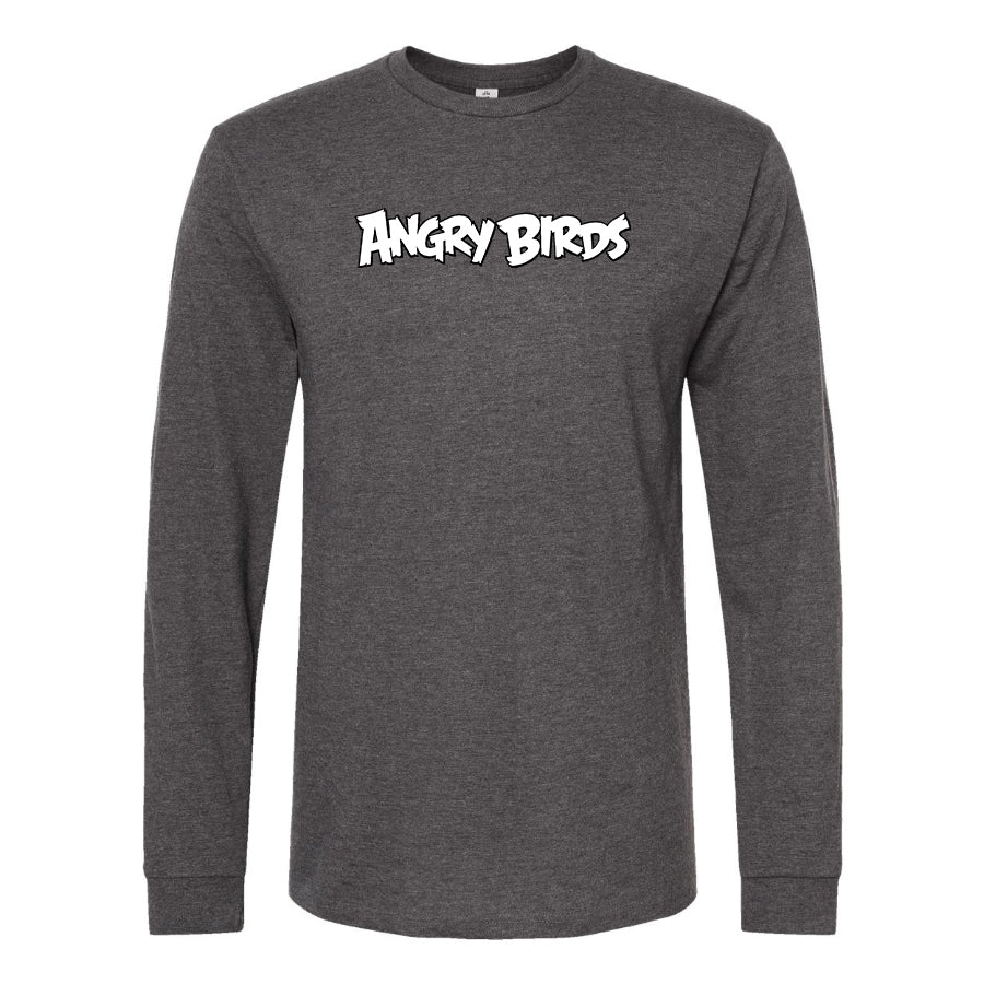 Men's Angry Birds Game Long Sleeve T-Shirt