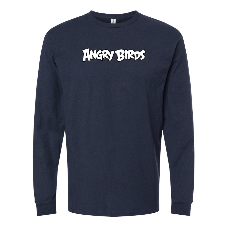 Men's Angry Birds Game Long Sleeve T-Shirt