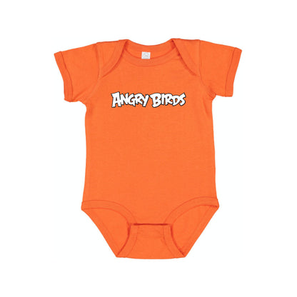 Angry Birds Game Baby Romper Onesie