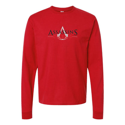 Youth Kids Assassins Creed Game Long Sleeve T-Shirt