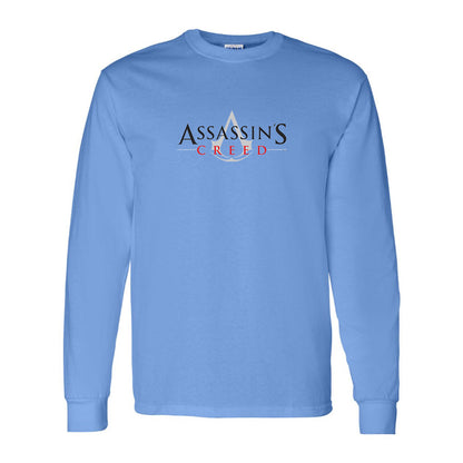 Youth Kids Assassins Creed Game Long Sleeve T-Shirt