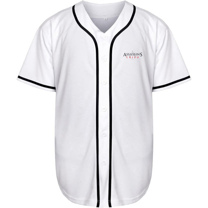 Men's Assassins Creed Game Baseball Jersey