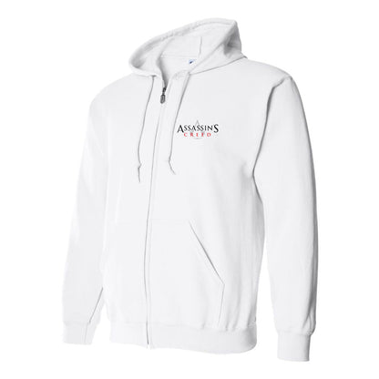 Men's Assassins Creed Game Zipper Hoodie