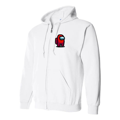 Men's Among US Game Zipper Hoodie