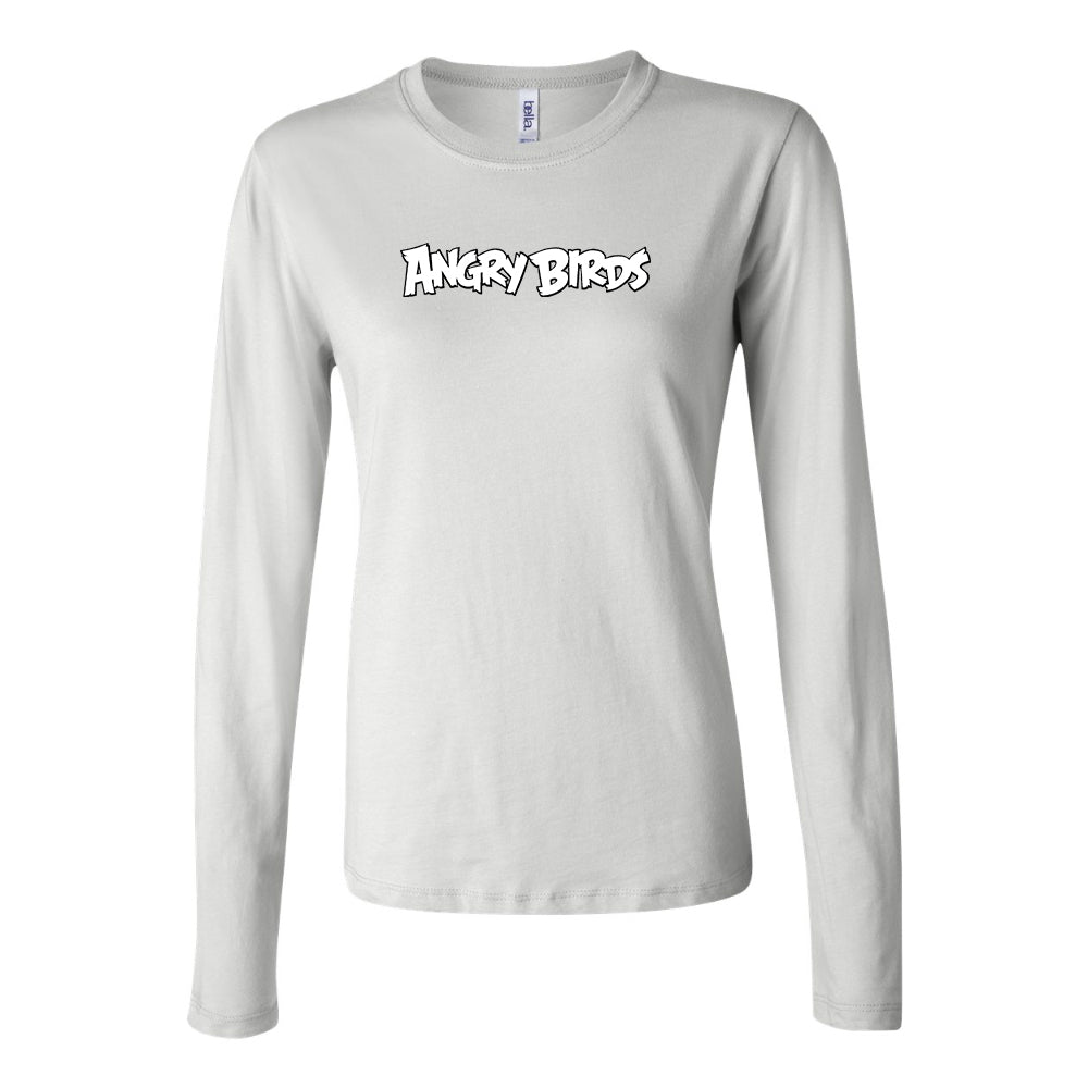 Women's Angry Birds Game Long Sleeve T-Shirt