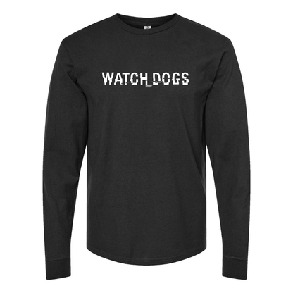 Men's Watch Dogs Video Game Long Sleeve T-Shirt