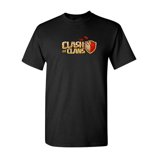 Youth Kids Clash of Clans Game Cotton T-Shirt