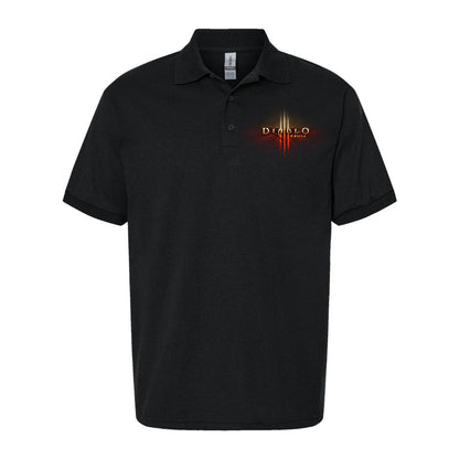 Men's Diablo 3 Game Dry Blend Polo