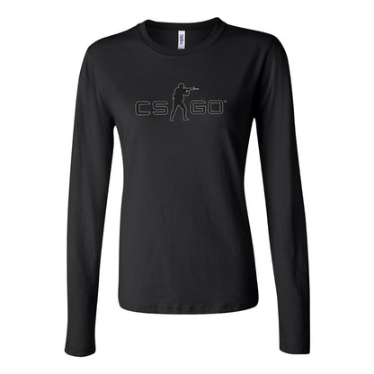 Women's Counter Strike GO Game Long Sleeve T-Shirt