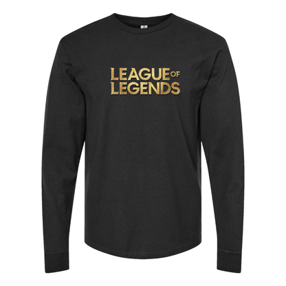 Youth Kids League of Legends Game Long Sleeve T-Shirt