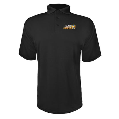 Men's Clash Royale Game Polyester Polo