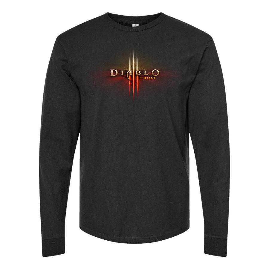 Men's Diablo 3 Game Long Sleeve T-Shirt