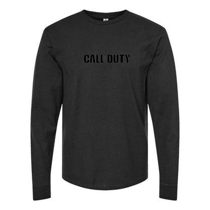 Youth Kids Call of Duty Game Long Sleeve T-Shirt