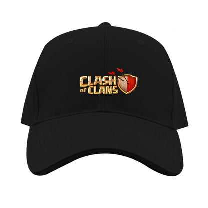 Clash of Clans Game Dad Baseball Cap Hat