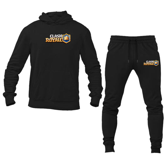 Men's Clash Royale Game Hoodie Joggers Set