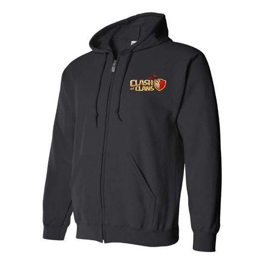 Men's Clash of Clans Game Zipper Hoodie