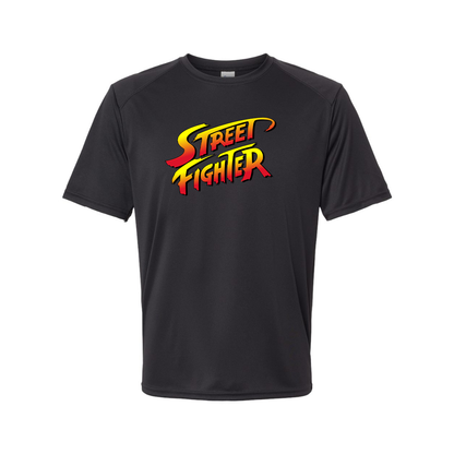 Youth Kids Street Fighter Game Performance T-Shirt