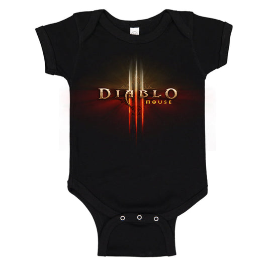 Diablo 3 Game Baby Romper Onesie