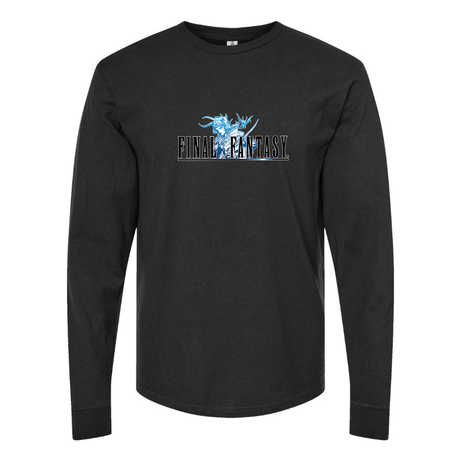 Youth Kids Final Fantasy Game Long Sleeve T-Shirt