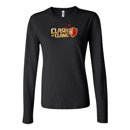 Women's Clash of Clans Game Long Sleeve T-Shirt