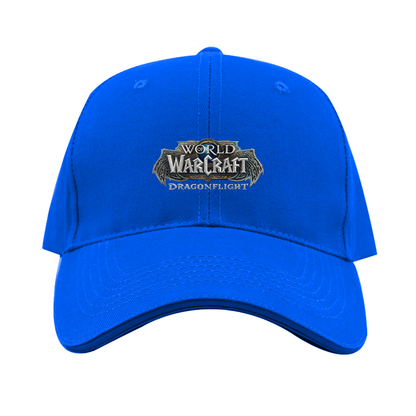 World of Warcraft Dragon Flight Game Dad Baseball Cap Hat