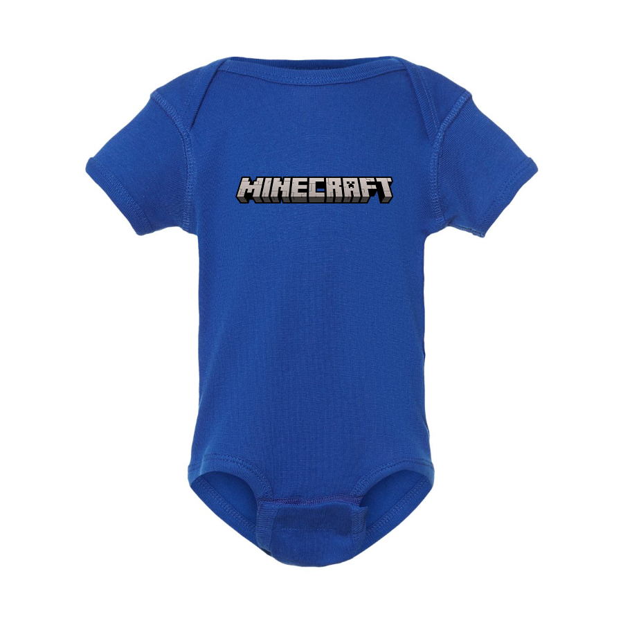 Minecraft Game Baby Romper Onesie