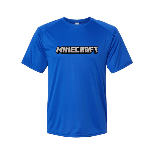 Youth Kids Minecraft Game Performance T-Shirt