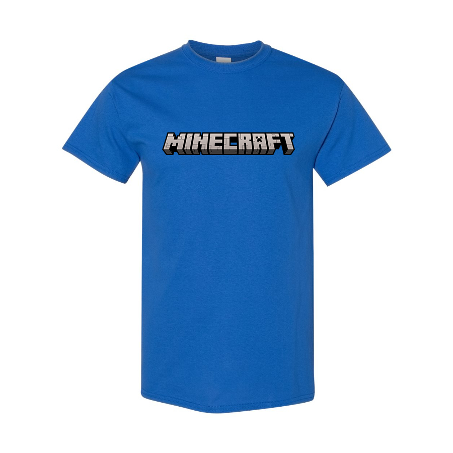 Men's Minecraft Game Cotton T-Shirt