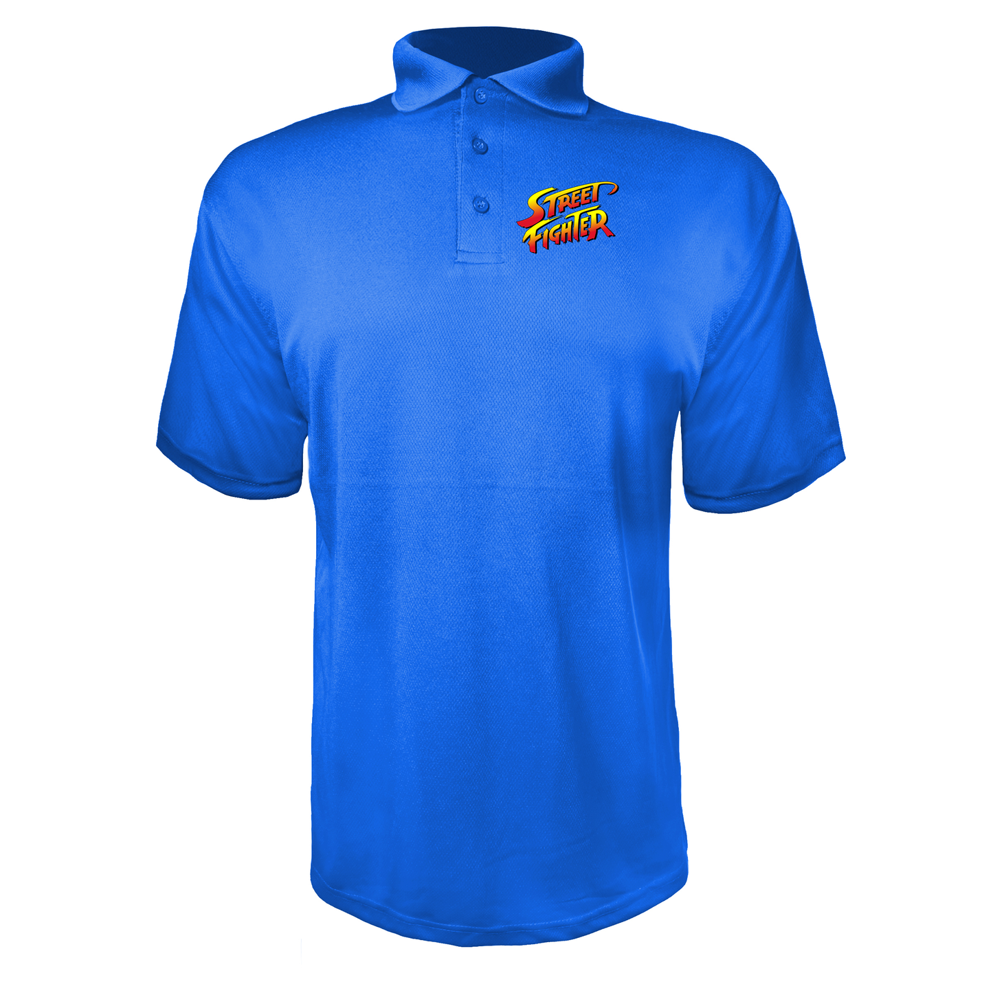 Men's Street Fighter Game Polyester Polo