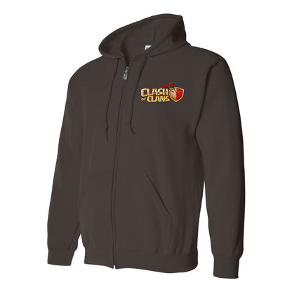 Men's Clash of Clans Game Zipper Hoodie