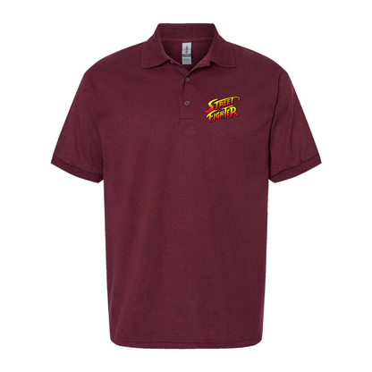 Men's Street Fighter Game Dry Blend Polo