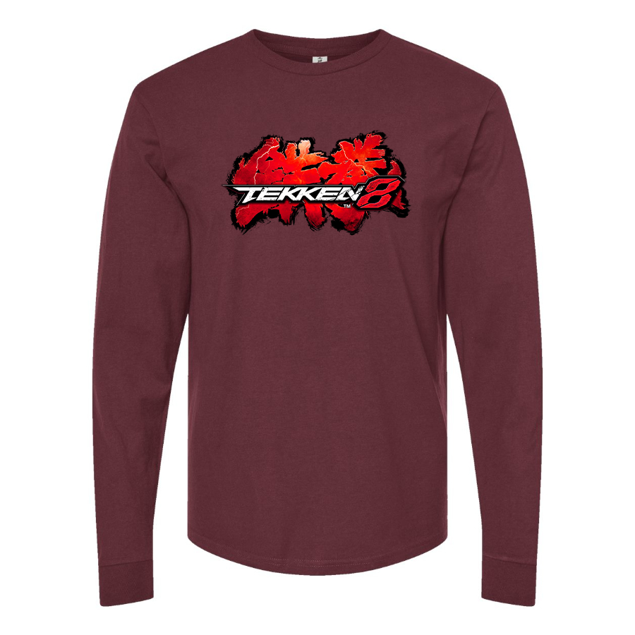 Men's Tekken 8 Game PS5 Long Sleeve T-Shirt