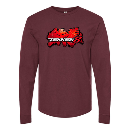 Men's Tekken 8 Game PS5 Long Sleeve T-Shirt