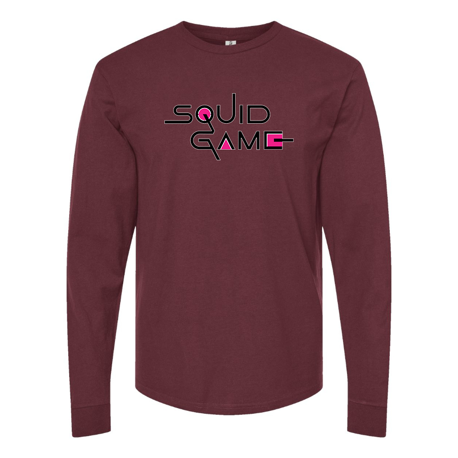 Men's Squid Game Show Long Sleeve T-Shirt