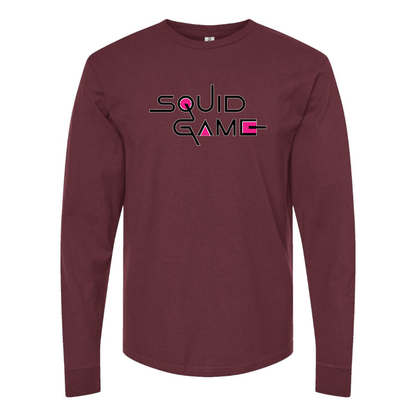 Men's Squid Game Show Long Sleeve T-Shirt