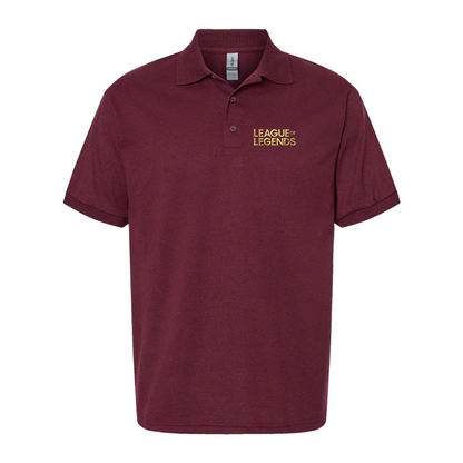 Men's League of Legends Game Dry Blend Polo